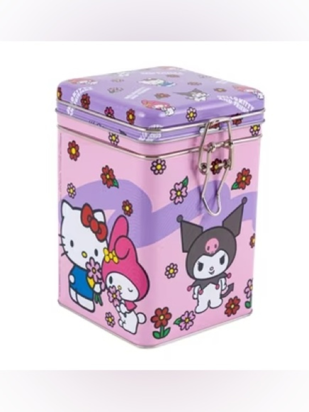 Hello Kitty & Friends Square Lock Top Canister - 29.8oz